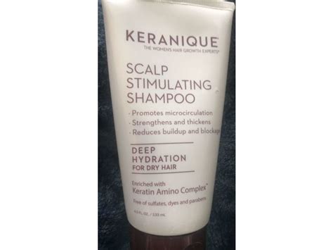 Keranique Scalp Stimulating Shampoo, 133 mL Ingredients and Reviews