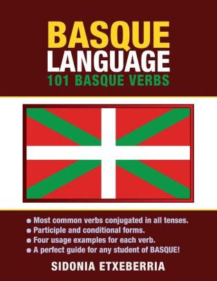 Basque Language: 101 Basque Verbs by Sidonia Etxeberria, Paperback ...