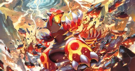 Primal Groudon Unleashed: Omega Ruby HD Wallpaper