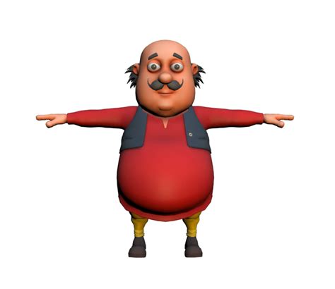 Mobile - Motu Patlu Run - Motu - The Models Resource