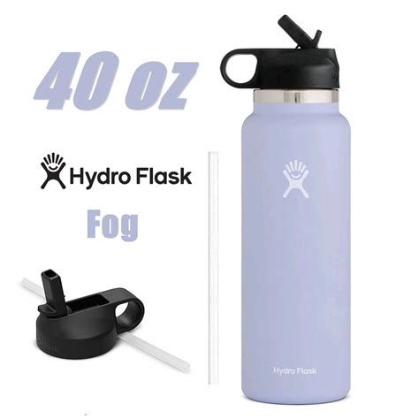 32/40 oz Hydro Flask Wide Mouth Straw Lid Stainless Steel Vacuum Insulated Meilleure qualité ...