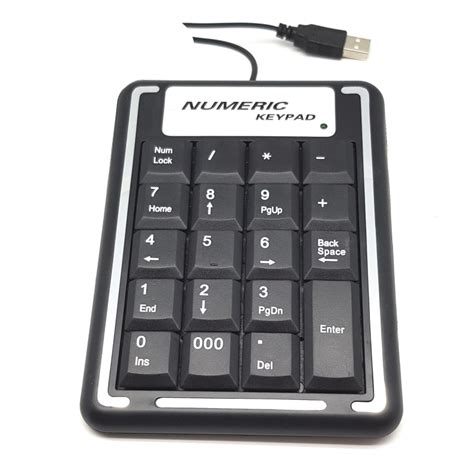 USB Numeric Keypad – Gold Touch