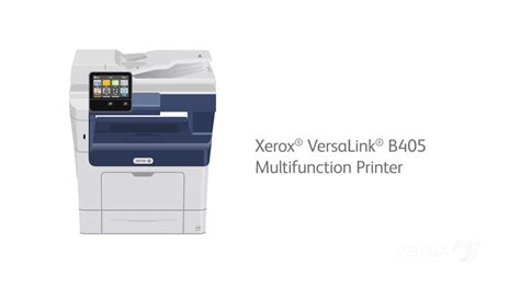 Xerox® VersaLink® B405 Multifunction Printer: Count On It - YouTube