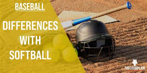 Differences Between Baseball And Softball 2025 [In-Depth]