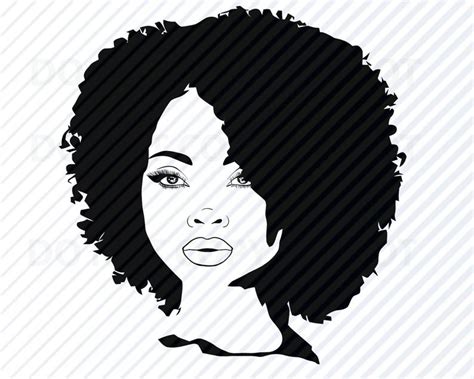 afro silhouette png 20 free Cliparts | Download images on Clipground 2024