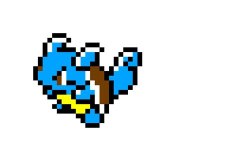 Wartortle pixel art