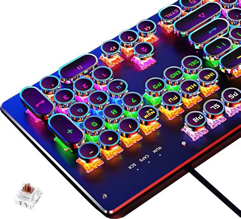 Basaltech Mechanical Light Up Keyboard With LED Kuwait | Ubuy