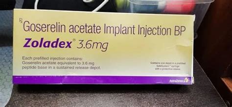 Goserelin Acetate Implant Injection BP, Astra Zeneca, 1 Vial at Rs 7500/box in Saharanpur