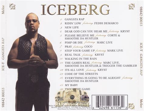 Ice-T - Gangsta Rap: CD | Rap Music Guide