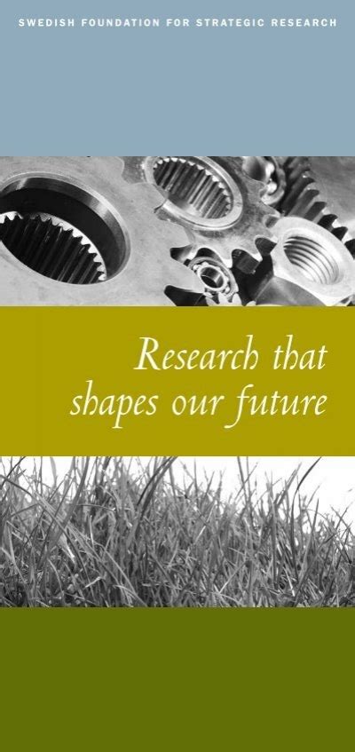 Research that shapes our future