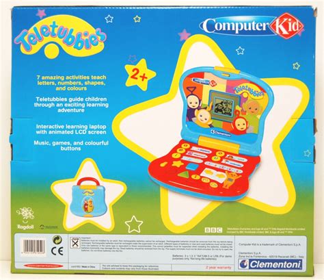 Clementoni Teletubbies Interactive Learning Laptop NEW