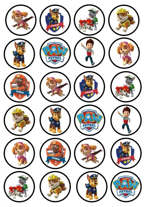 9 Best Images of Printable PAW Patrol Cupcake Toppers - PAW Patrol Free ...