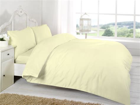 Duvet Cover Egyptian Cotton 400 Thread Count Cream - Hotel Beddings