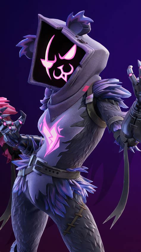 Fortnite OG Raven Team Leader 4K #9381m Wallpaper iPhone Phone