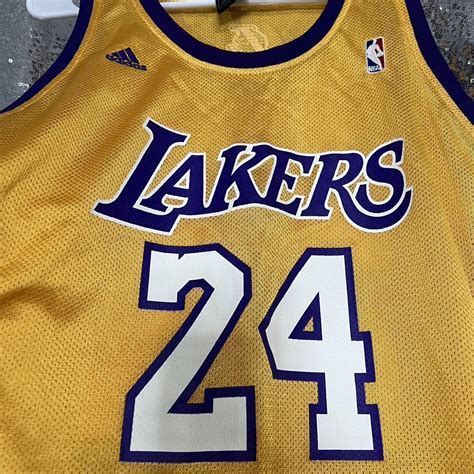 Kobe Bryant Jersey 24 Authentic Adidas Size (Large)... - Depop