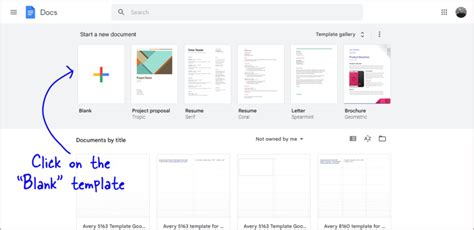 How to Create a Blank Document in Google Docs