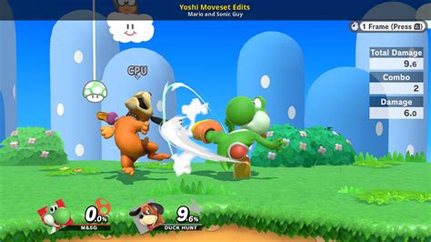 Yoshi Moveset Edits [Super Smash Bros. Ultimate] [Mods]