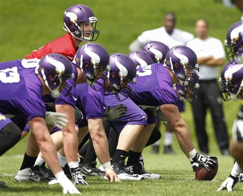 Nice shot of the new Vikings helmets. : r/nfl