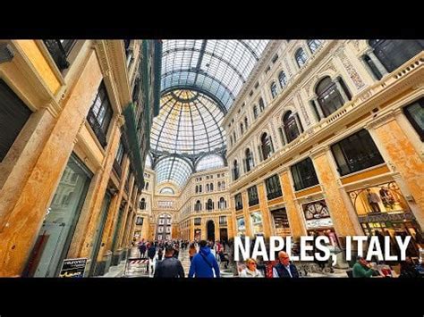 🇮🇹 Naples Italy Walking Tour [02] with Captions - 4k 60fps Virtual ...