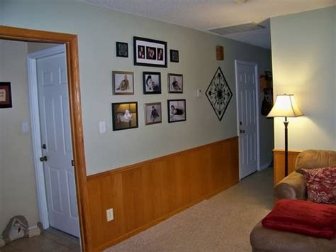 Half Wall Wood Paneling Makeover Ideas - Johnny Counterfit