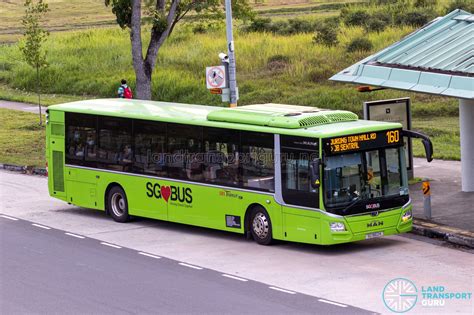 Bus 160 – SBS Transit MAN A22 Euro 6 (SG1862K) | Land Transport Guru