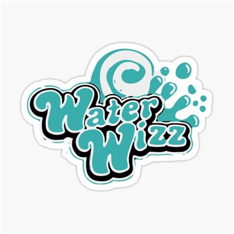 "WATER WIZZ SHIRT " Sticker for Sale by artzaka | Redbubble