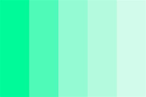 Medium Spring Greenness Color Palette