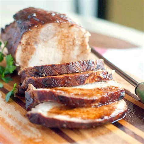 Succulent Marinated Pork Loin from Never Enough Thyme