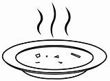 Soup Coloring Page  Free soup For Kids Ultra sketch template
