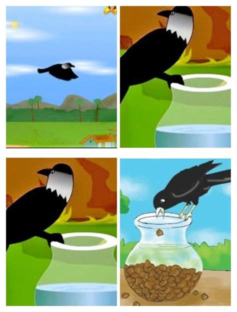 The thirsty crow thirsty crow story in english – Artofit