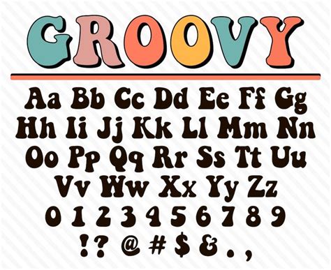 Groovy Font Retro Groovy Font Groovy Script Font Groovy 70s Font Happie Groovy Font Groovy ...