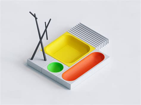 Bauhaus tray by Retron Print | Download free STL model | Printables.com