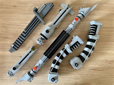 My LEGO Lightsaber Collection - The Clone Wars : r/lego