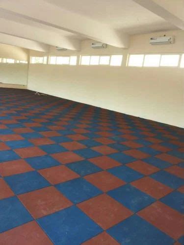 red .blue Indoor Gym Floor Tiles at Rs 55/sq ft in Jaipur | ID ...