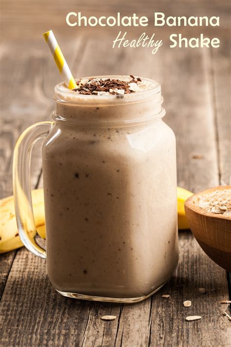 Chocolate Banana Shake Recipe (Thick, Creamy, Healthy & Dairy-Free)