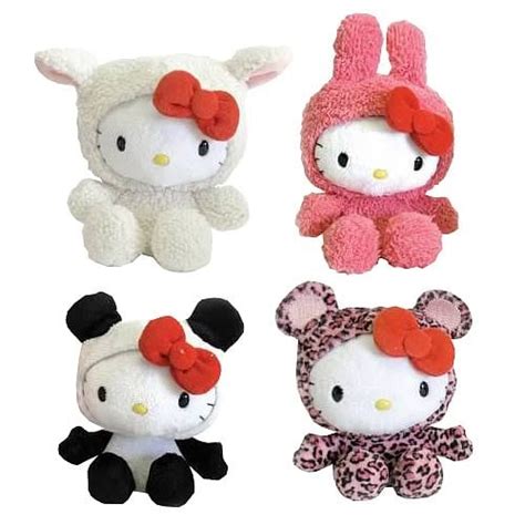 Hello Kitty Animal Beanie Plush Wave 1 Set - Jakks Pacific - Hello Kitty - Plush at ...