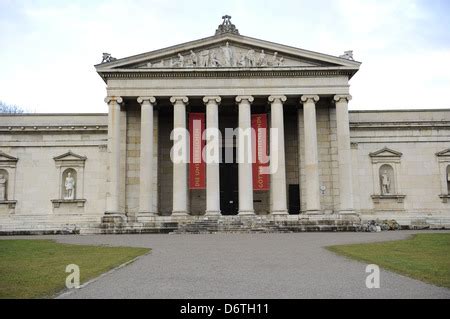 Glyptothek, architecture by Leo von Klenze, Munich, Bavaria, Upper ...