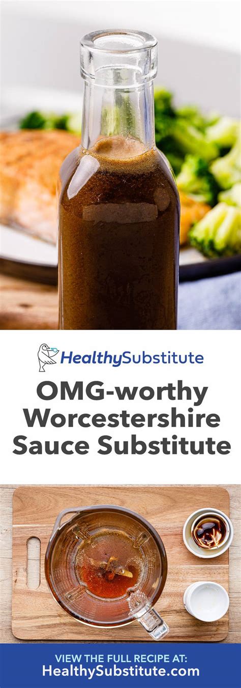 The Best Worcestershire Sauce Substitute (Easy Recipe) - Healthy Substitute