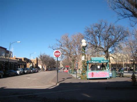 Santa Fe Plaza - Santa Fe, New Mexico