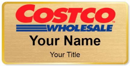 Costco Name Tags - NameBadge.com