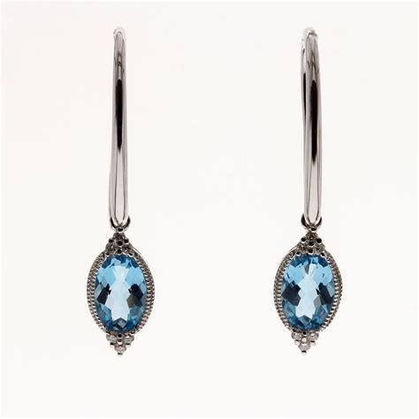 Blue Topaz Earrings – Collective Designs