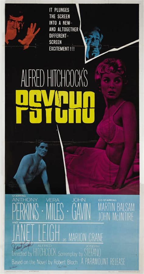 Psycho 19602 Alfred Hitchcock Vera Miles Vintage Movie - Etsy Australia