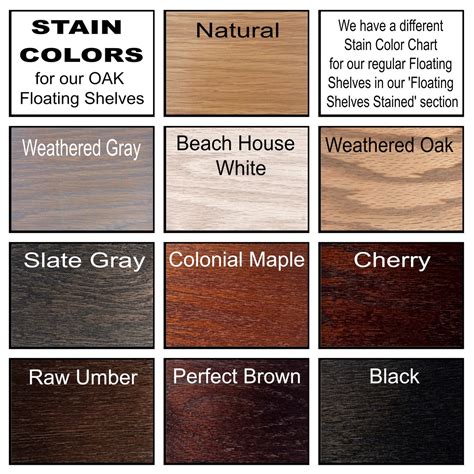 SAMPLES of Stain Colors Over Oak Wood Order Oak Stain - Etsy