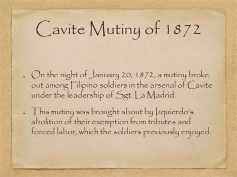 1872 Cavite mutiny ~ Everything You Need to Know with Photos | Videos