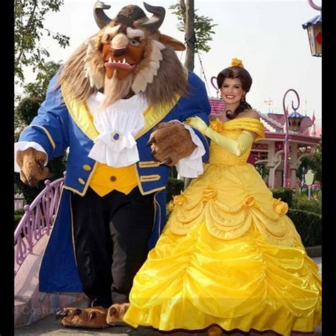 Beauty And The Beast Belle Costume Custom Made Cosplay Fantasia Adult Princess Belle Costume ...