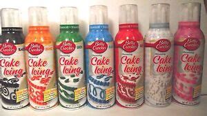 *4 BETTY CROCKER DECORATING CAKE ICING 7 COLORS~Works GREAT on Cupcakes TOO!! | eBay