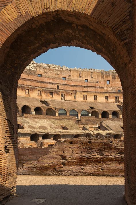 HD wallpaper: The Coliseum, colosseum, arch, rome, italy, interior, monument | Wallpaper Flare