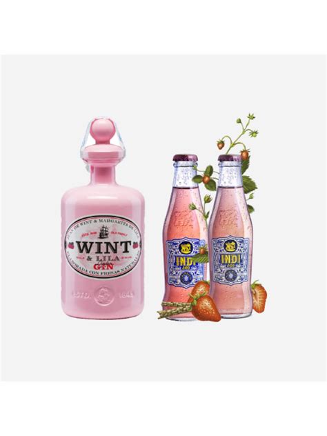 Wint & Lila Strawberry Gin 70 cl. 40% - Rasch Vin & Spiritus