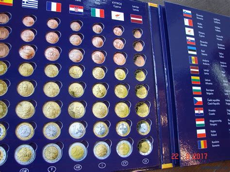 PRESSO Euro Coin Collection coin album for 26 complete euro coin sets - 346 511