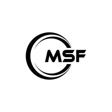 MSF Logo Design, Inspiration for a Unique Identity. Modern Elegance and ...